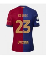 Moške Nogometnih dresov Barcelona Jules Kounde #23 Domači 2024-25 Kratki rokavi